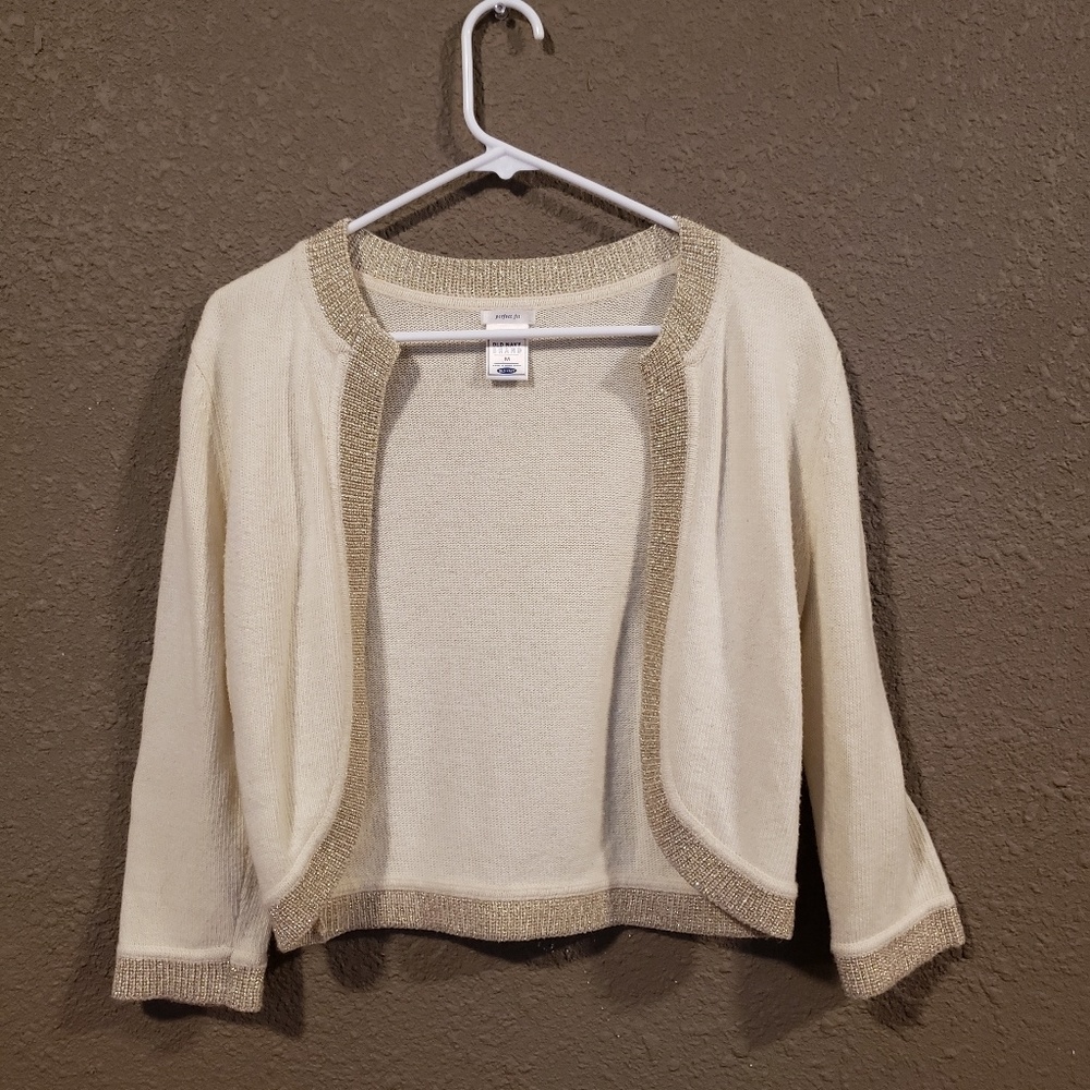 Old Navy gold/cream